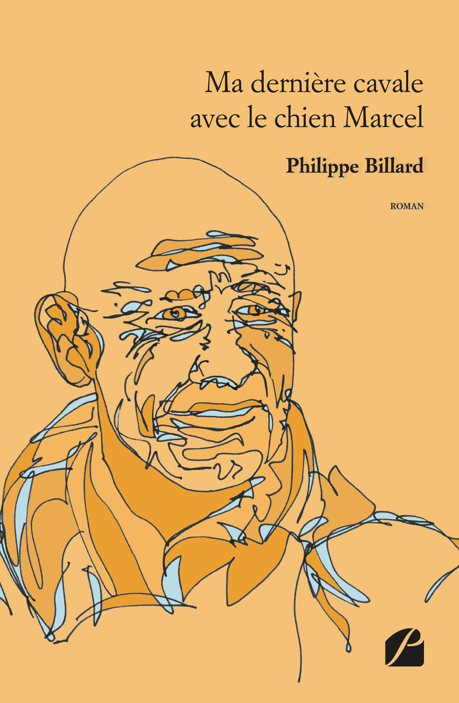 Couverture ebook de Ma dernière cavale avec le chien Marcel, de Philippe Billard