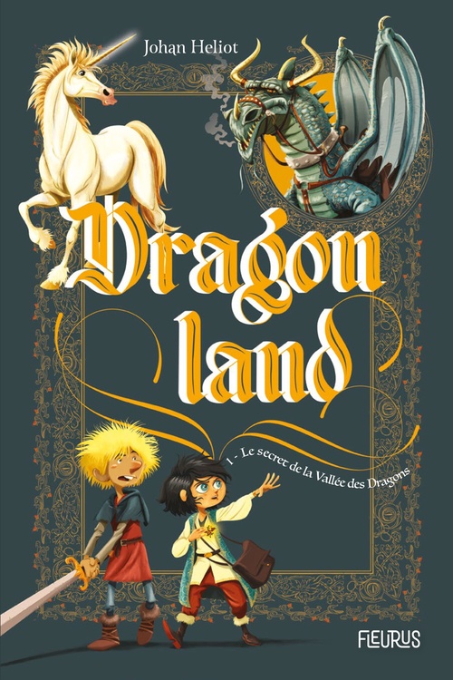 Couverture ebook de Le secret de la vallée des dragons, de Johan Heliot