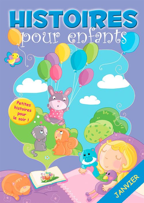 ebook cover of 31 histoires à lire avant de dormir en janvier, by Claire Bertholet, Histoires A Lire Avant De Dormir, Sally-Ann Hopwood