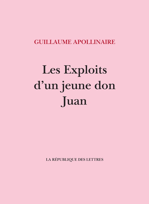 ebook cover of Les Exploits d'un jeune don Juan, by Guillaume Apollinaire