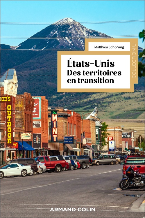 ebook cover of Etats-Unis - Des territoires en transition, by Matthieu Schorung