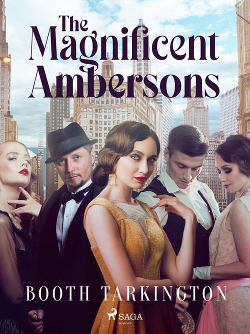 Couverture ebook de The Magnificent Ambersons, de Booth Tarkington
