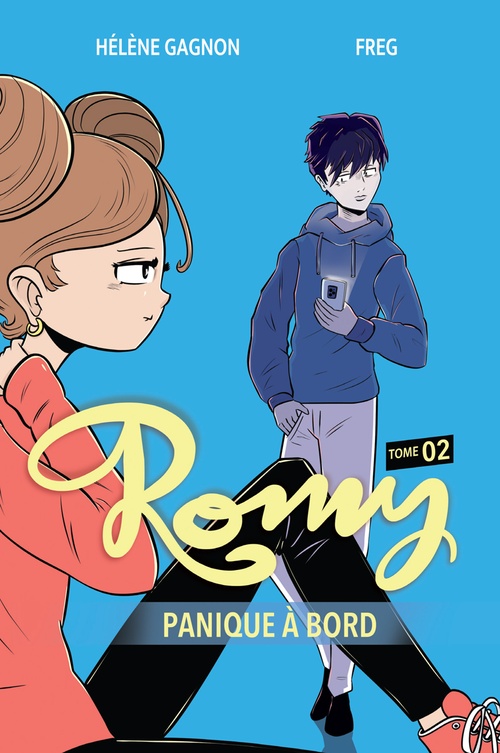 ebook cover of Panique à bord, by Helene Gagnon