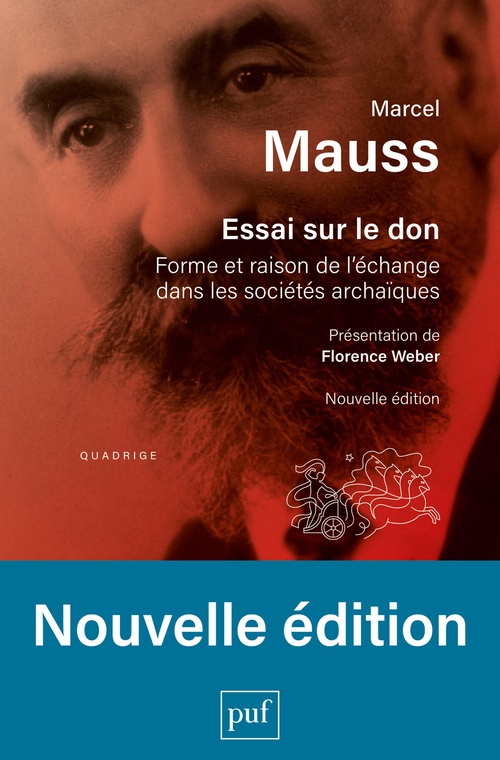 ebook cover of Essai sur le don : Forme et raison de l'échange dans les sociétés archaïques, by Marcel Mauss