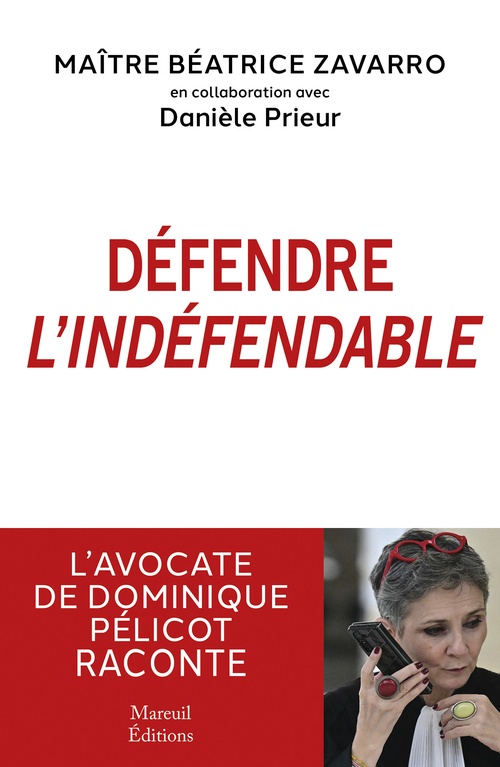 ebook cover of Défendre l'indéfendable, by Béatrice Zavarro, Danièle Prieur