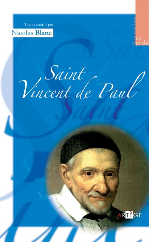 Couverture ebook de Saint Vincent de Paul, de Nicolas Blanc