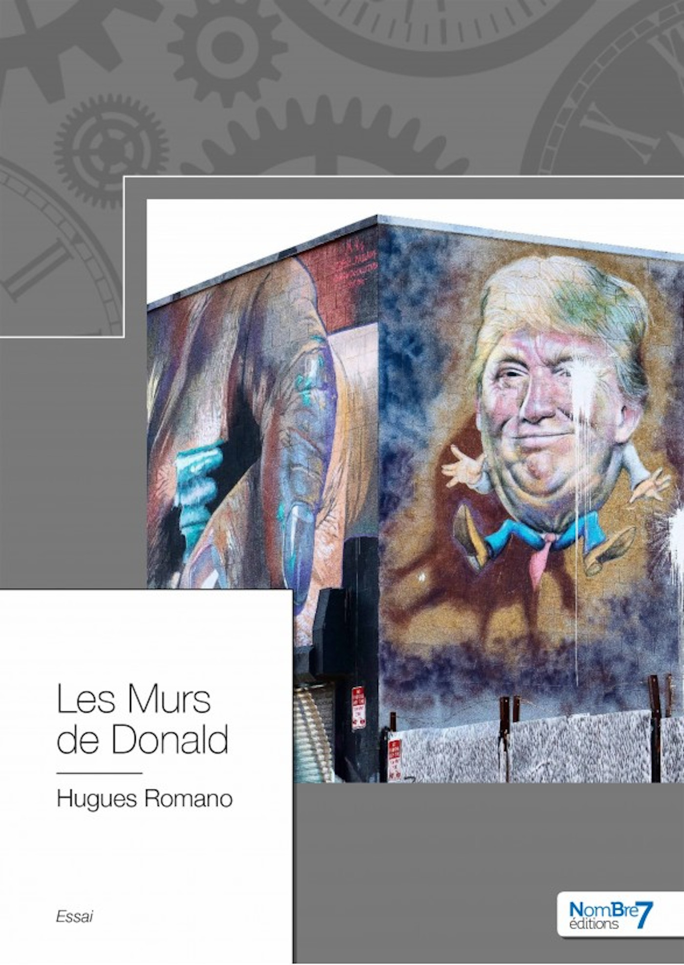 Couverture ebook de Les Murs de Donald, de Hugues Romano