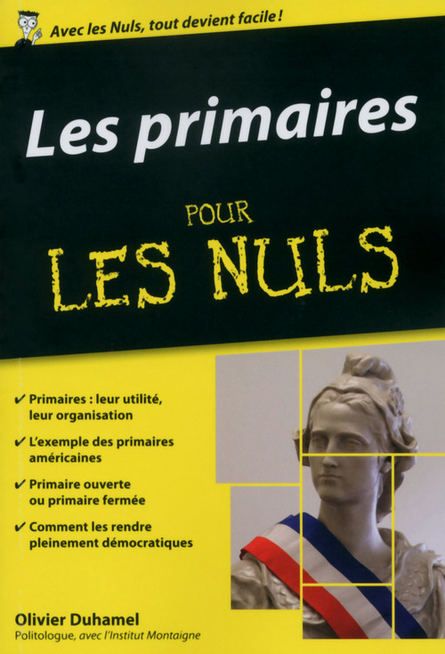 ebook cover of Les primaires pour les Nuls, édition poche, by Olivier Duhamel