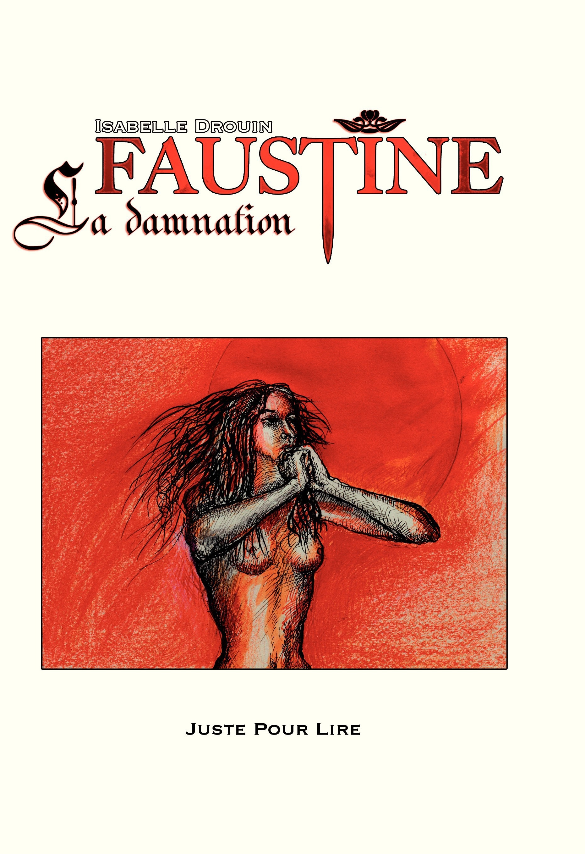 ebook cover of Faustine, by Isabelle Drouin