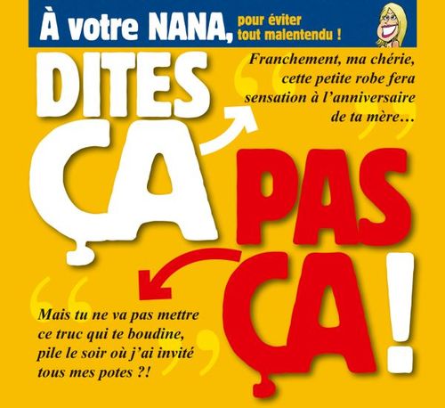 ebook cover of Dites ça. pas ça ! - À votre nana, by Pat Perna