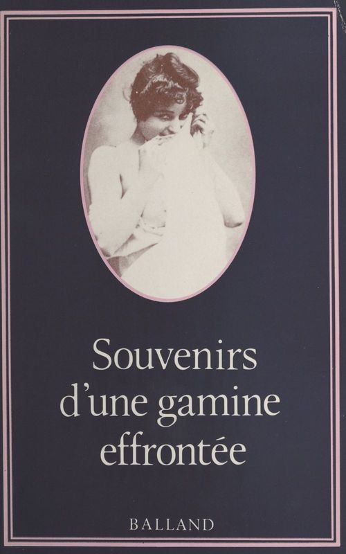 ebook cover of Souvenirs d'une gamine effrontée, by Jacques Cellard