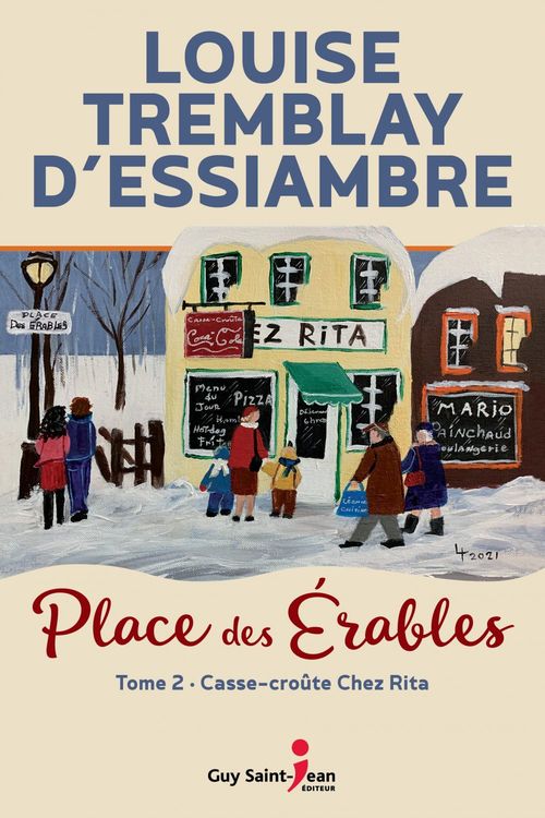 Couverture ebook de Casse-croûte Chez Rita, de Louise Tremblay d'Essiambre