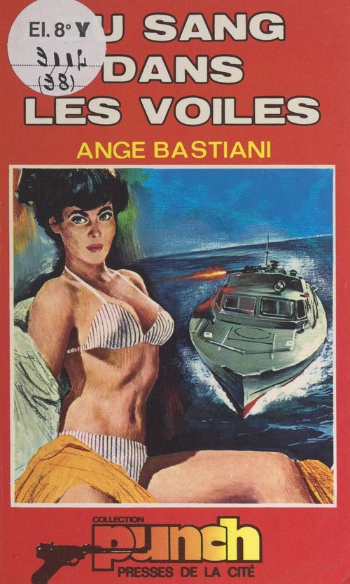 Couverture ebook de Du sang dans les voiles, de Ange Bastiani