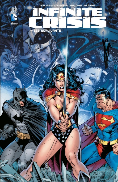 Couverture ebook de Infinite Crisis - Tome 4 - Les survivants, de Geoff Johns, Phil Jimenez