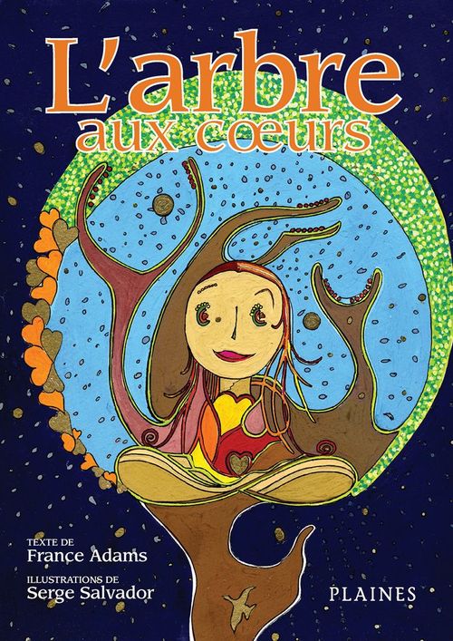 Couverture ebook de L'arbre aux coeurs, de France Adams