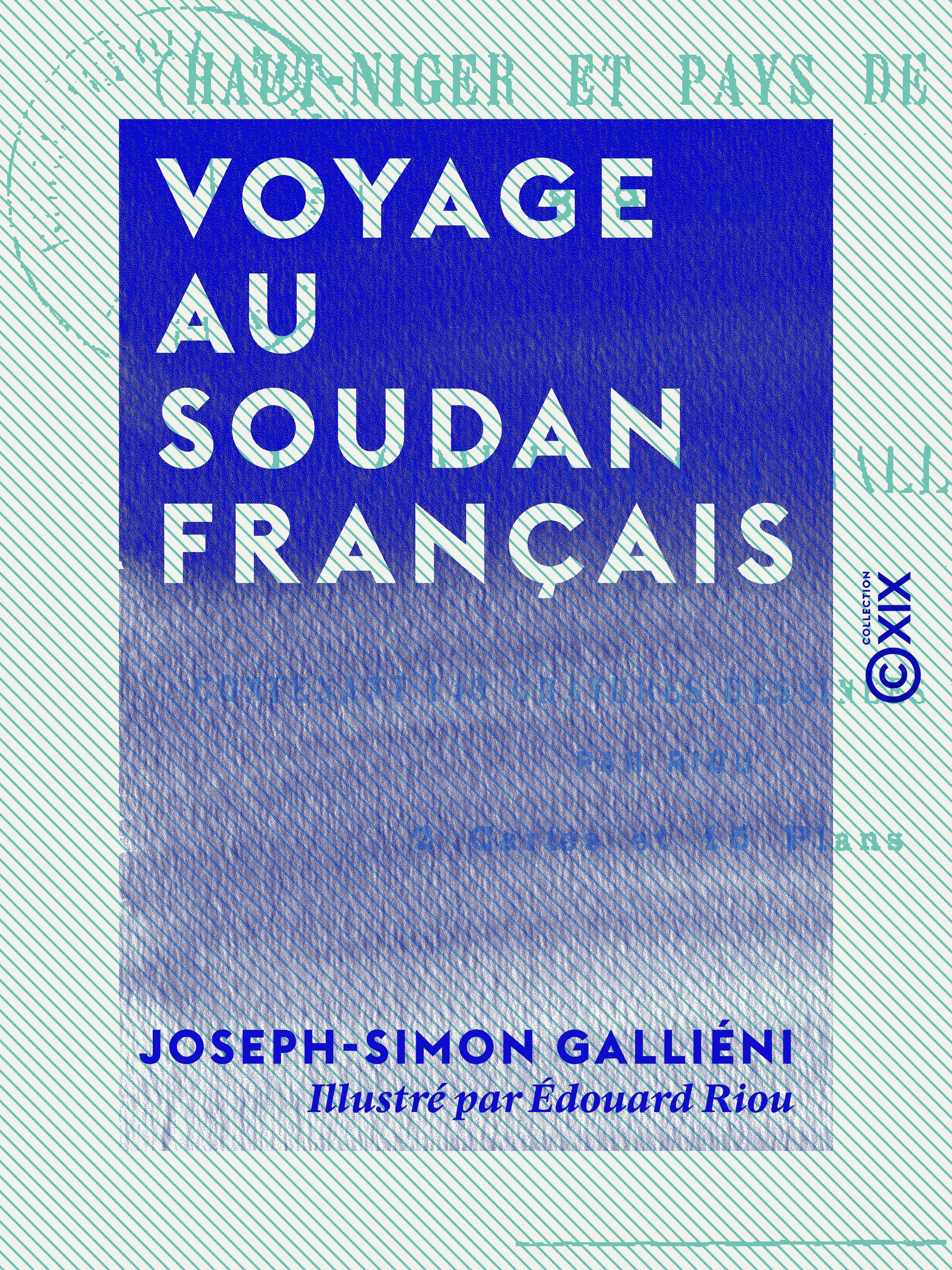 Couverture ebook de Voyage au Soudan français, de Joseph-Simon Gallieni