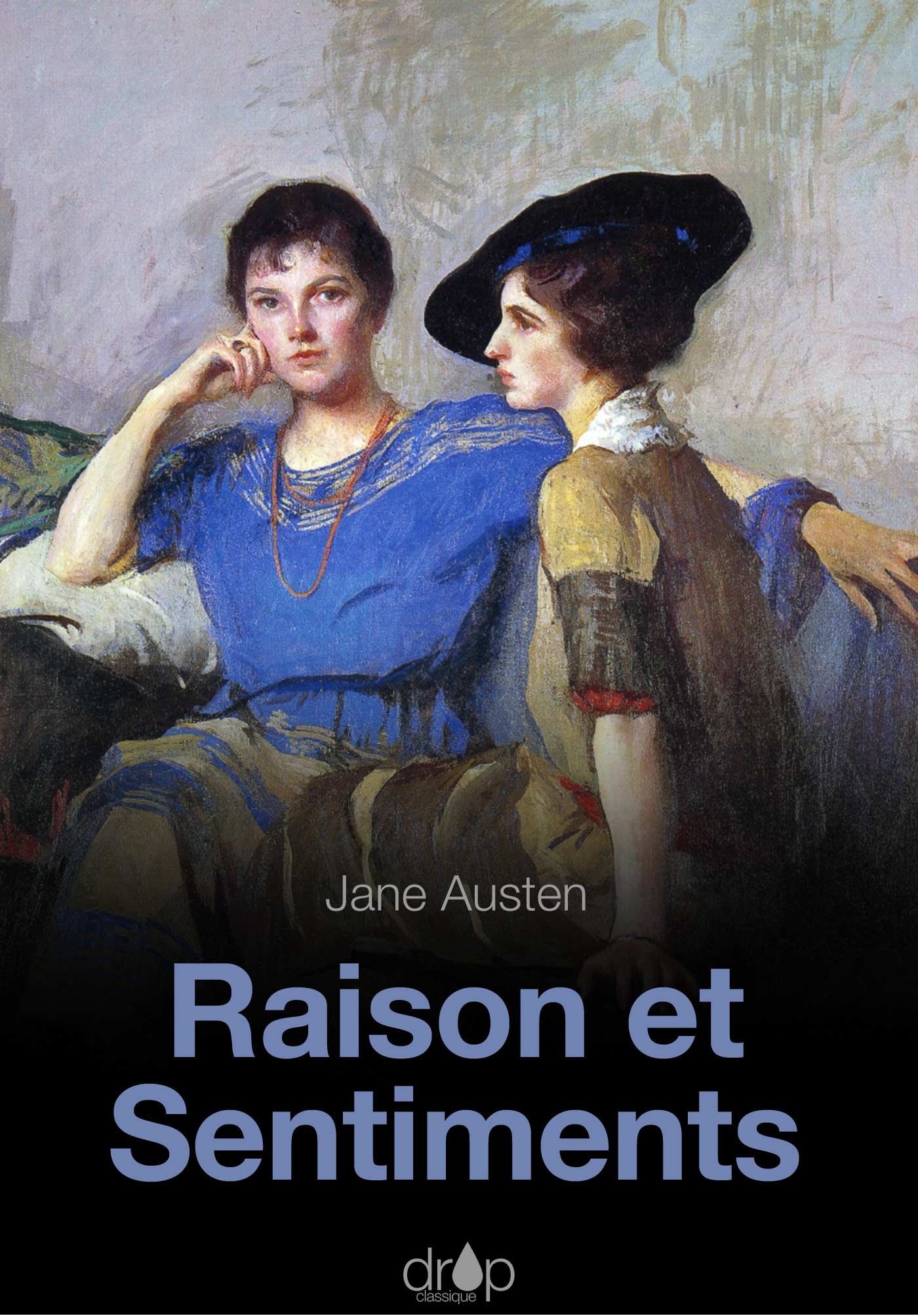 Couverture ebook de Raison et Sentiments, de Jane Austen