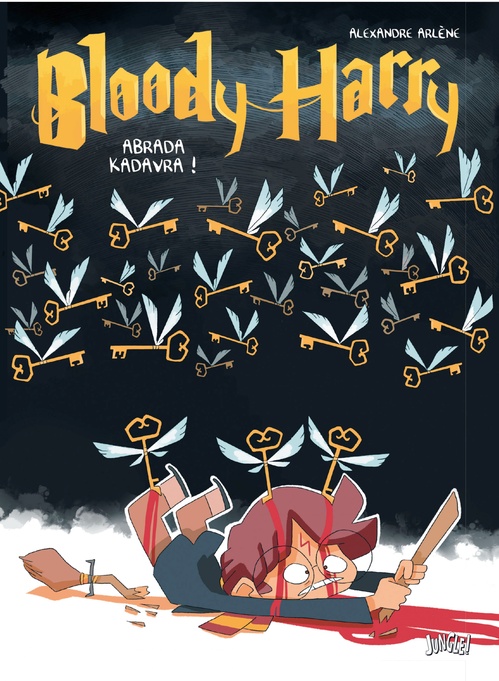 Couverture ebook de Bloody Harry - Tome 2 - Abrada Kadavra, de Alexandre Arlène