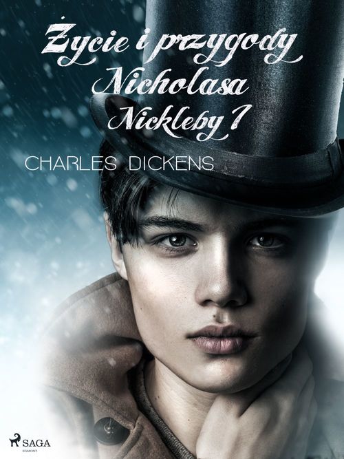 ebook cover of Zycie i przygody Nicholasa Nickleby tom 1, by Charles Dickens