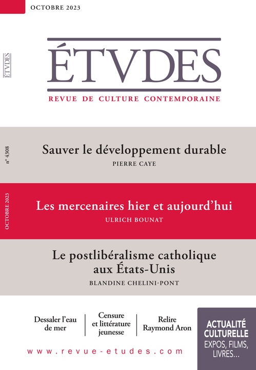 ebook cover of Revue Études : 4308 - Octobre 2023, by Collectif Auteur