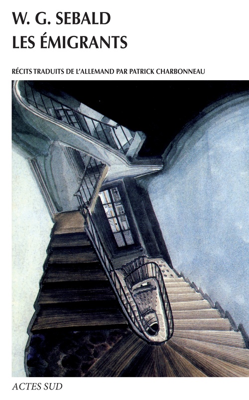 ebook cover of Les émigrants, by Winfried georg Sebald