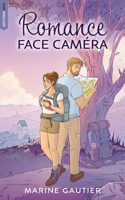 Couverture ebook de Romance face caméra, de Marine Gautier