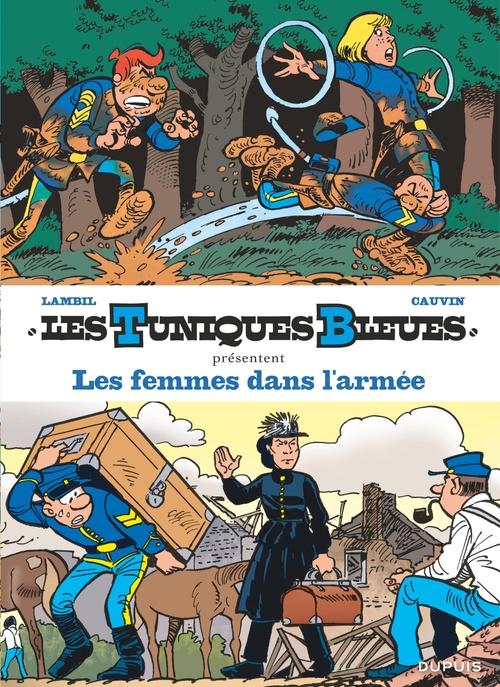 ebook cover of Les Tuniques Bleues présentent - Tome 9 - Les femmes dans l'armée, by Raoul Cauvin, Willy Lambil