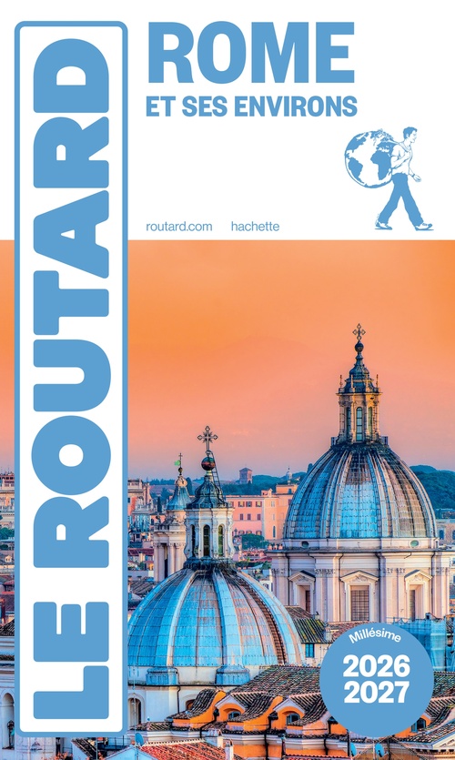 Couverture ebook de Guide du Routard Rome et ses environs 2026/27, de Collectif