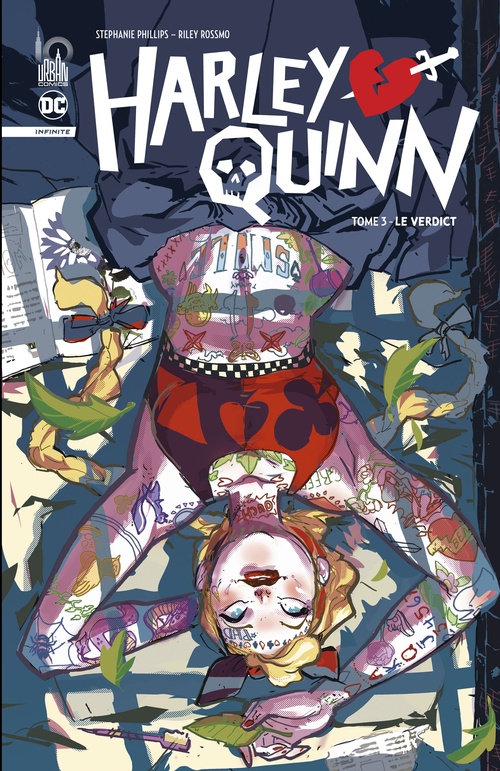 Couverture ebook de Harley Quinn Infinite tome 3, de Stephanie Phillips