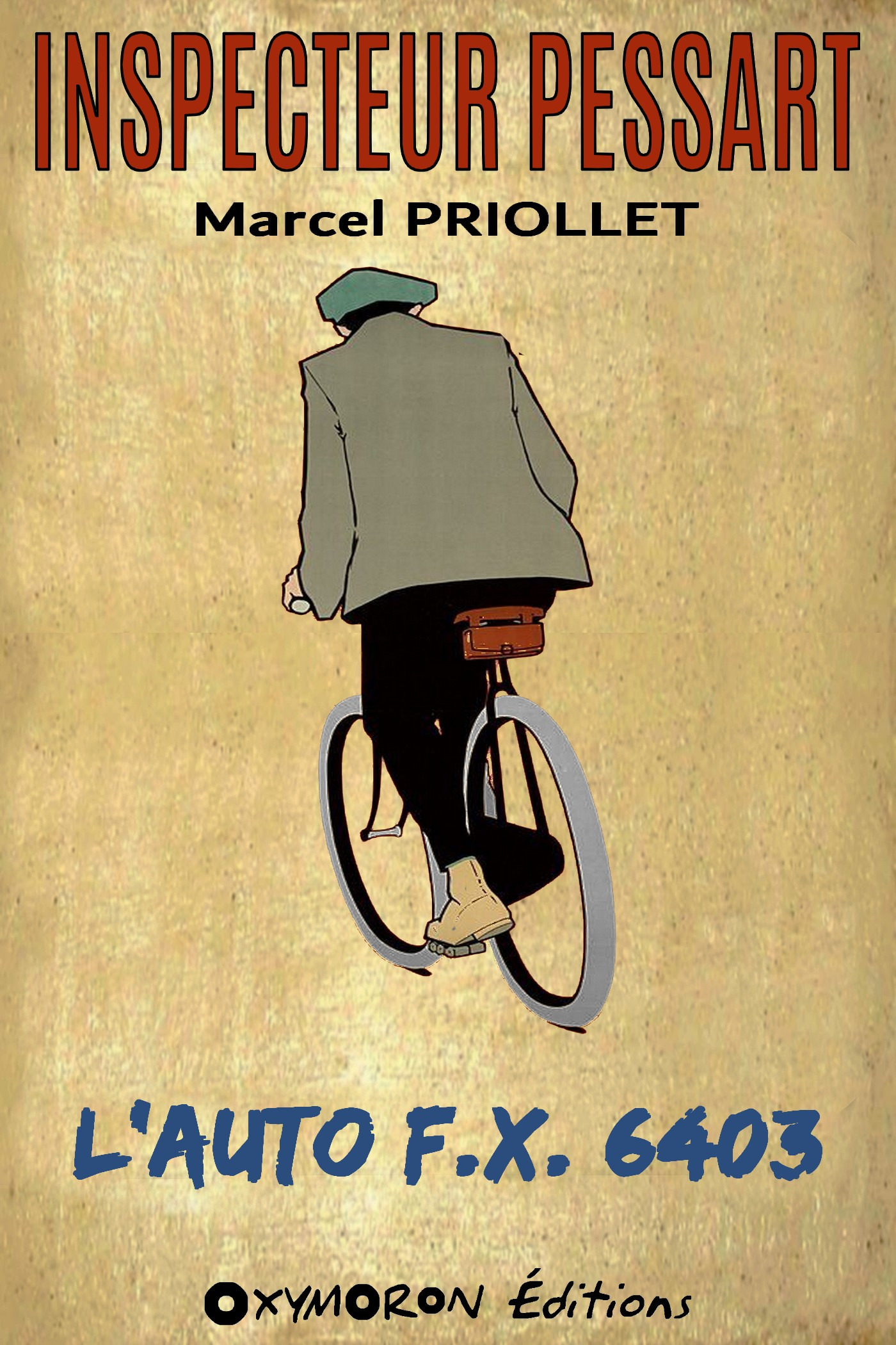 Couverture ebook de L'auto F.X. 6403, de Marcel Priollet