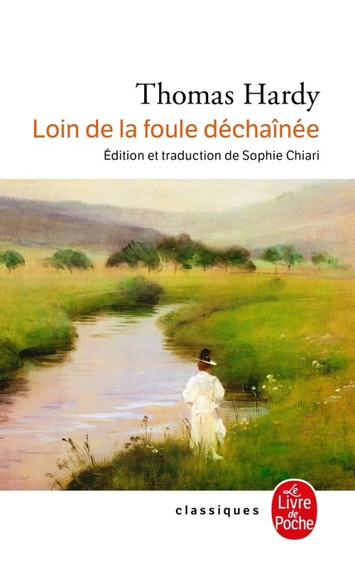 ebook cover of Loin de la foule déchaînée, by Thomas Hardy