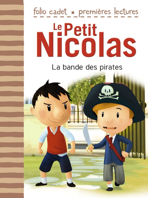 Couverture ebook de Le Petit Nicolas (Tome 12) - La bande des pirates, de Emmanuelle Lepetit