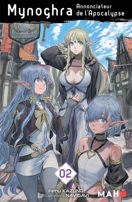 Couverture ebook de Mynoghra, Annonciateur de l'Apocalypse T02, de Fehu Kazuno