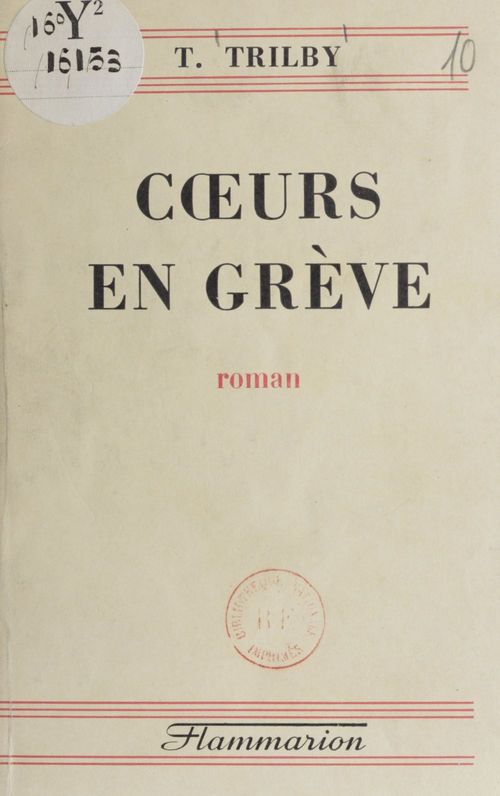 Couverture ebook de Coeurs en grève, de T. Trilby