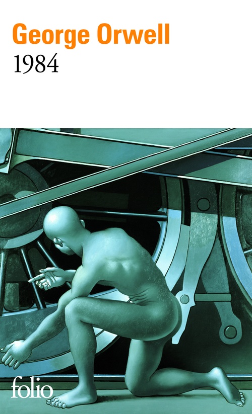 ebook cover of 1984, by George Orwell