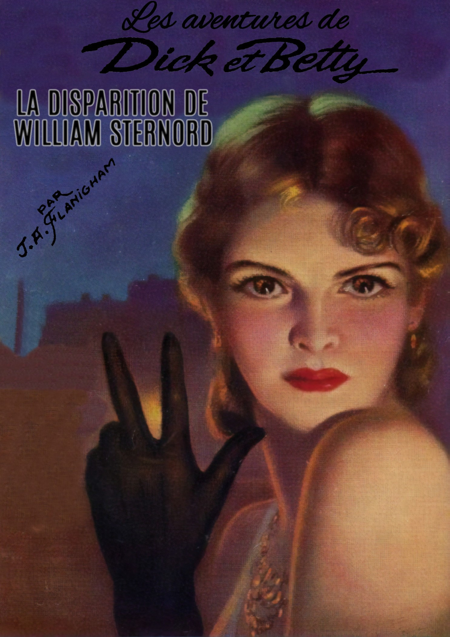ebook cover of La disparition de William Sternord, by J.A. Flanigham