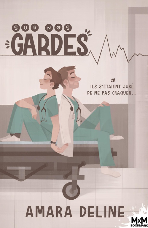 ebook cover of Sur nos gardes, by Amara Déline