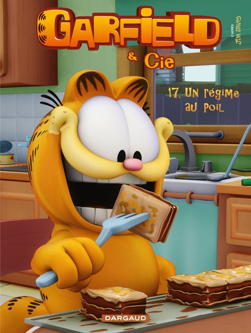 Couverture ebook de Garfield & Cie - Tome 17 - Un régime au poil, de Jim Davis