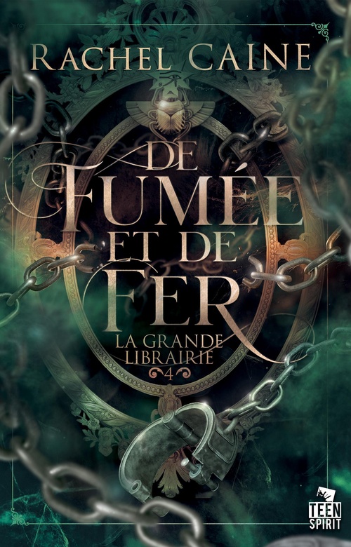 ebook cover of De fumée et de fer, by Rachel Caine