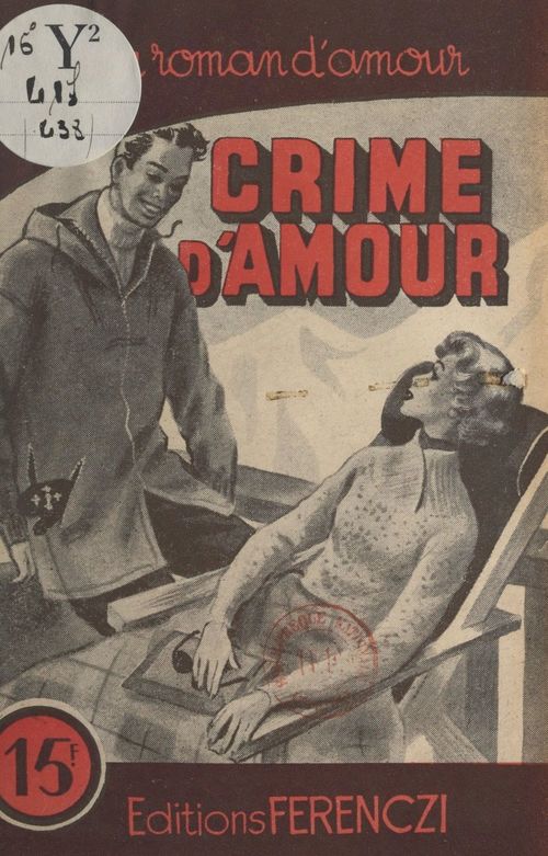 ebook cover of Crime d'amour, by Alex Peck