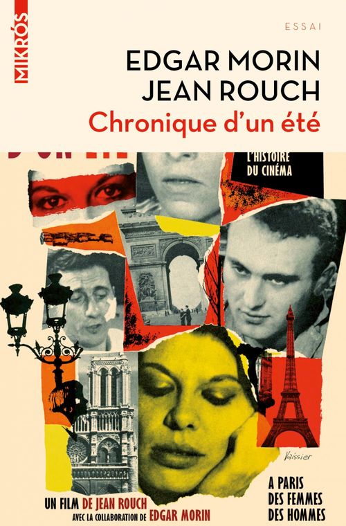 ebook cover of Chronique d'un été, by Edgar Morin, Jean Rouch