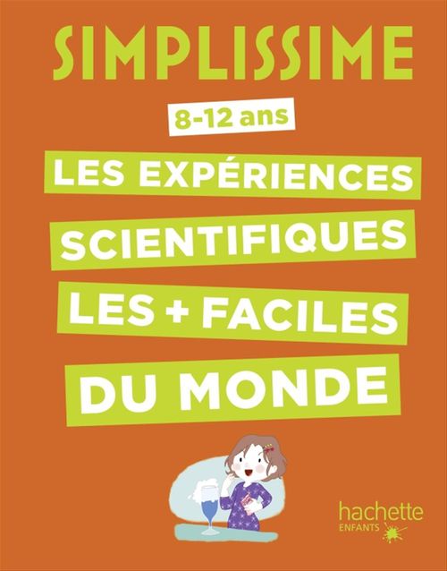 Couverture ebook de Simplissime - Le livre des expériences scientifiques le plus facile du monde, de Nathalie Barde