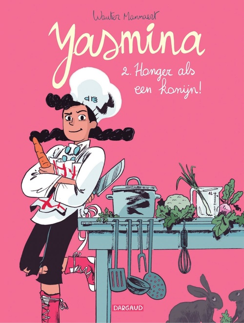 Couverture ebook de Honger als een konijn!, de Wauter Mannaert
