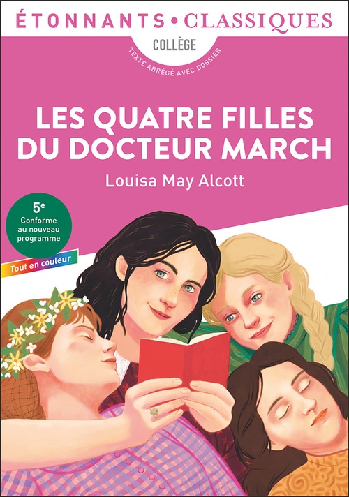 Couverture ebook de Les Quatre Filles du docteur March, de Louisa May Alcott