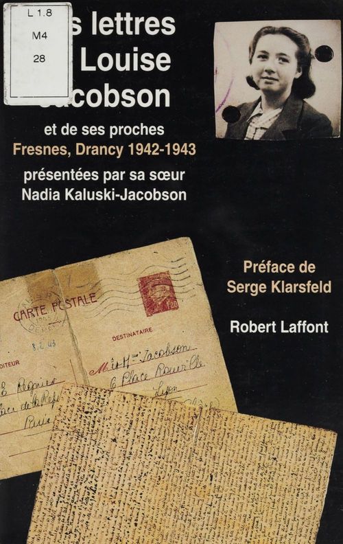 ebook cover of Lettres de Louise Jacobson et de ses proches, by Louise Jacobson