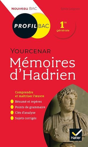 Couverture ebook de Profil - Yourcenar, Mémoires d'Hadrien, de Sylvie Loignon