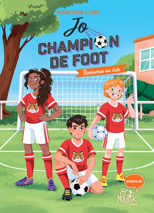 Couverture ebook de Jo, champion de foot - Bienvenue au club, de Sylvain Zorzin