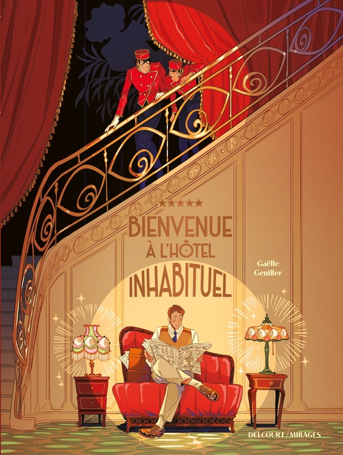 Couverture ebook de Bienvenue à l'hôtel inhabituel, de Gaëlle Geniller