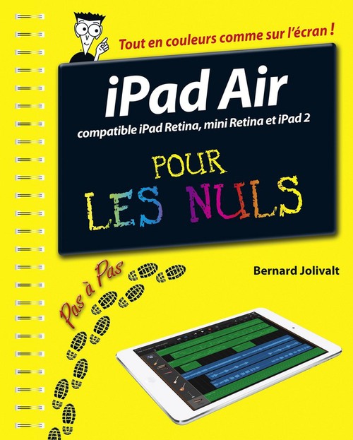 ebook cover of Ipad 3éd pas à pas pour les nuls, by Bernard Jolivalt