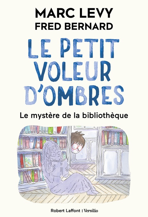 ebook cover of Le Petit voleur d'ombres - Tome 8 - Le Mystère de la bibliothèque, by Marc Levy, Fred Bernard